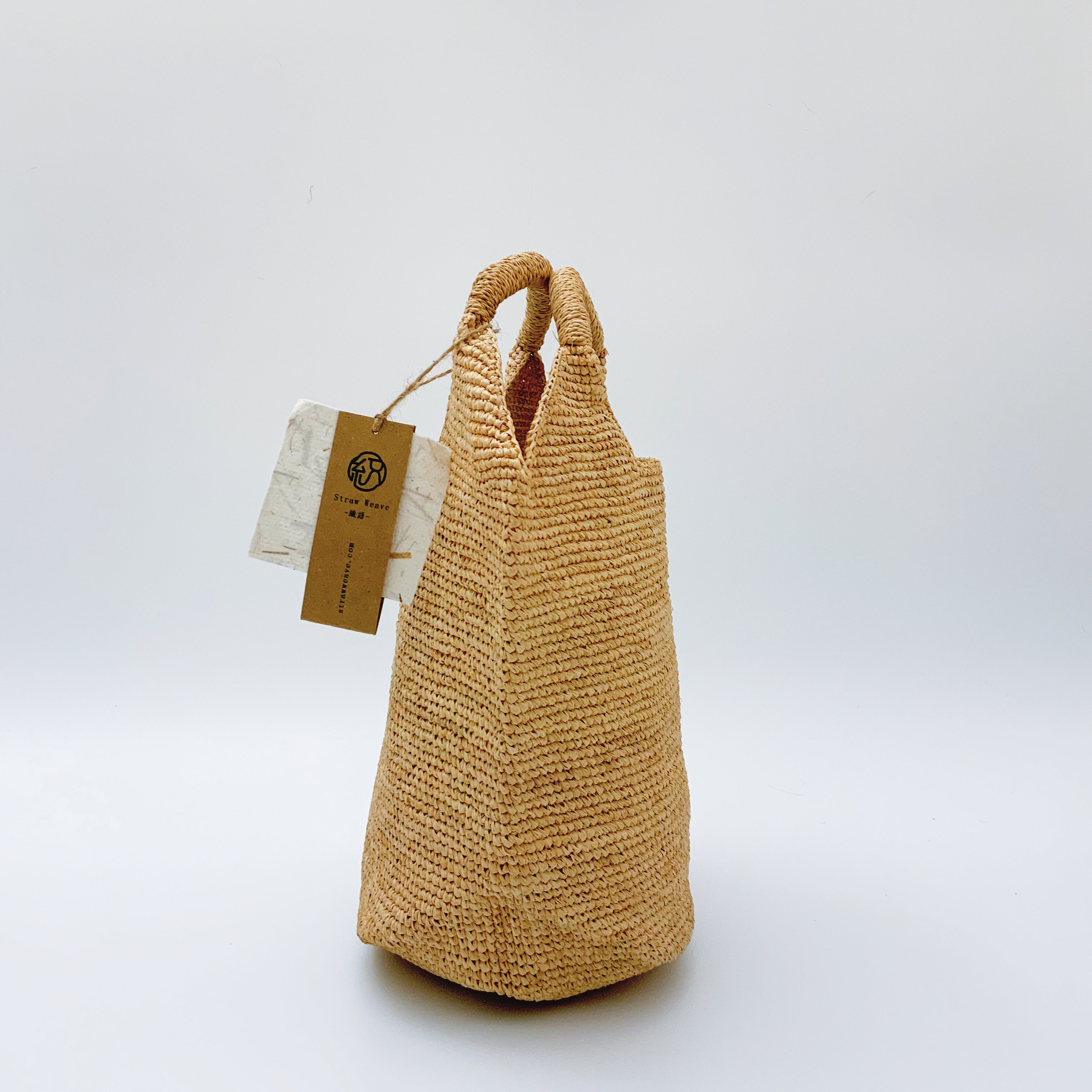 StrawWeave Handmade Raffia Tote Premium Eco-Friendly Woven Bag, Summer Beach & Vacation Handbag