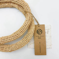 StrawWeave Eco-Friendly Handwoven Premium Raffia Handbag  New Handheld Large-Capacity Hollow Woven Bag, Beach & Vacation Tote Bag