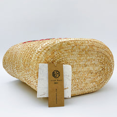 StrawWeave Eco-Friendly Handwoven Niche Embroidered Cherry Shoulder Straw Bag  New Fashion Large-Capacity Wheat Straw Woven Bag, Beach & Vacation Tote Bag