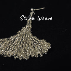 Ballet Skirt Beaded Stud Earrings