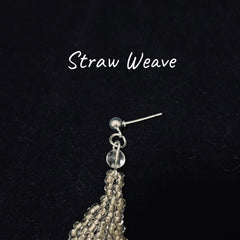 Ballet Skirt Beaded Stud Earrings