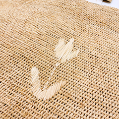 StrawWeave Eco-Friendly Handwoven Premium Raffia Bag  Versatile Handmade Shoulder Straw Bag, Large-Capacity Tote Bag for Women, Beach & Seaside