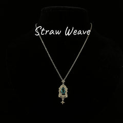 Starlight Window Crystal Necklace