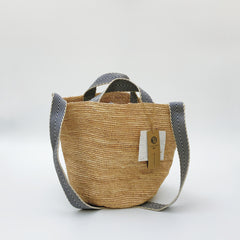 StrawWeave Eco-Friendly Handwoven Raffia Bag  Crossbody Bag, Handheld Straw Bag, Bucket Bag, Versatile Shoulder Woven Bag, Beach Bag