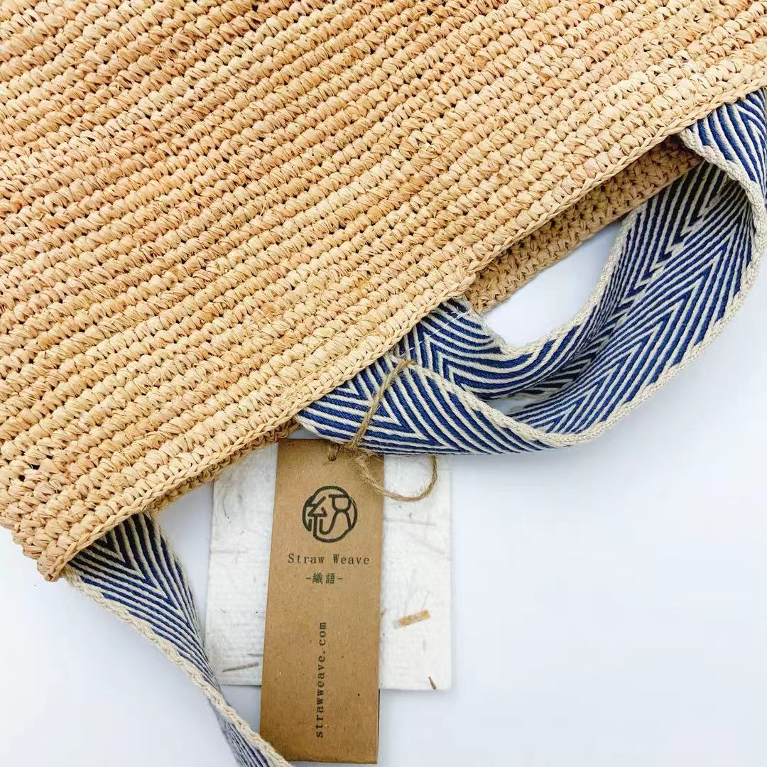 StrawWeave Eco-Friendly Handwoven Raffia Bag  Crossbody Bag, Handheld Straw Bag, Bucket Bag, Versatile Shoulder Woven Bag, Beach Bag